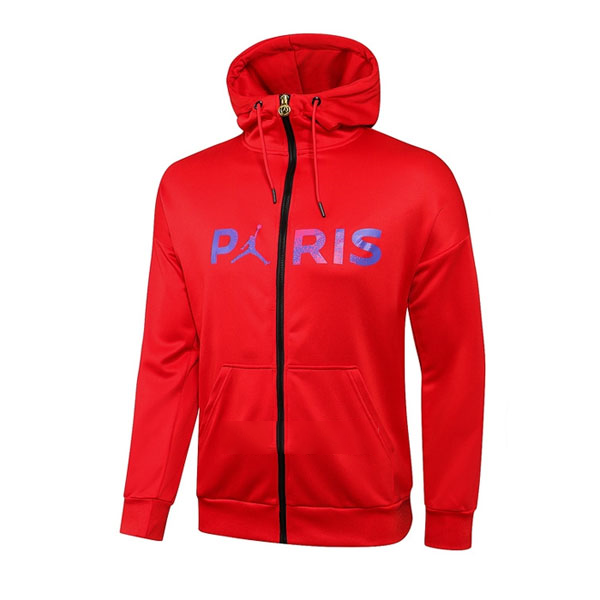 Hoodies Paris Saint Germain 2021-22 Rote